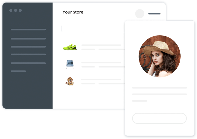 Creating your brand image while establishing your online presence is a cake-walk with Builderfly! Create your brand image for free with our exclusive store builder as well as mobile app builder.