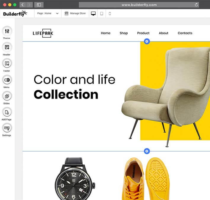 Build your online fashion store, furniture store, or any other store with a free ecommerce platform – Builderfly. It is known as one of the best ecommerce startups in India, the USA, as well as other parts of the world.